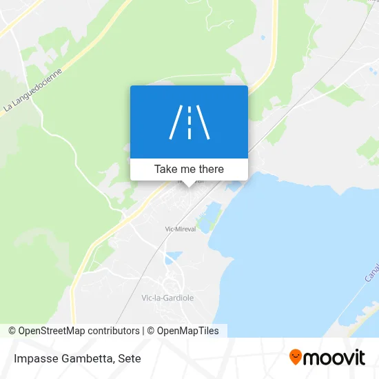 Impasse Gambetta map