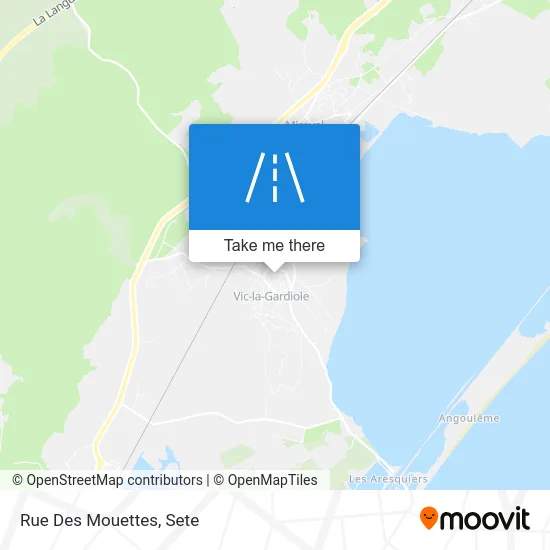 Mapa Rue Des Mouettes