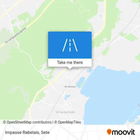 Impasse Rabelais map