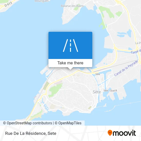 Rue De La Résidence map