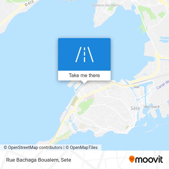 Rue Bachaga Boualem map