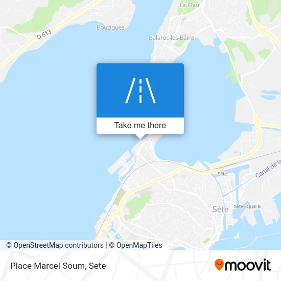 Place Marcel Soum map