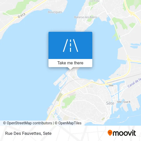 Rue Des Fauvettes map