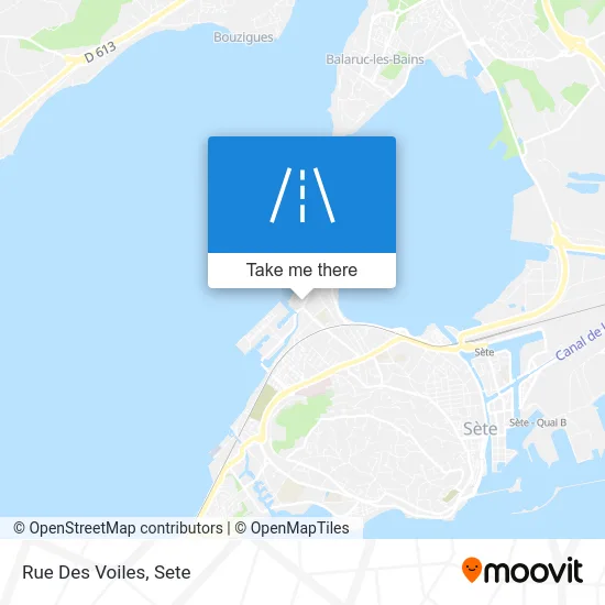 Rue Des Voiles map
