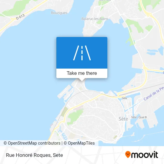 Rue Honoré Roques map