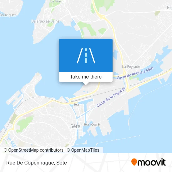 Rue De Copenhague map