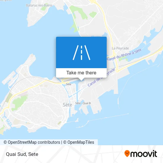 Quai Sud map