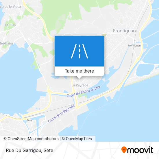 Mapa Rue Du Garrigou