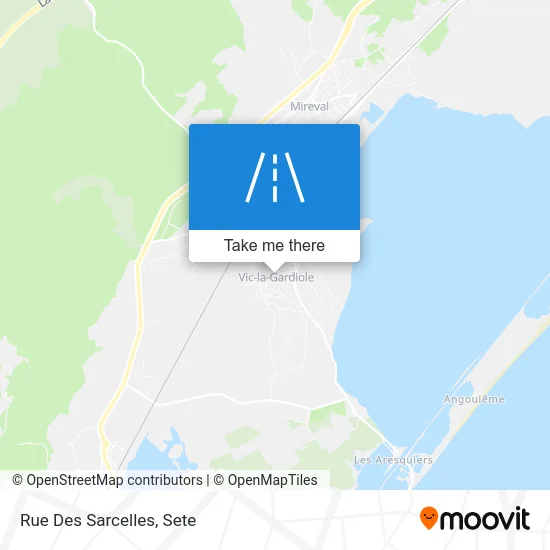 Mapa Rue Des Sarcelles