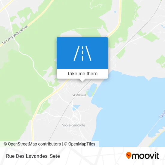Rue Des Lavandes map