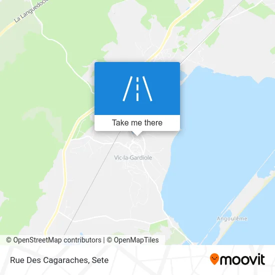 Mapa Rue Des Cagaraches