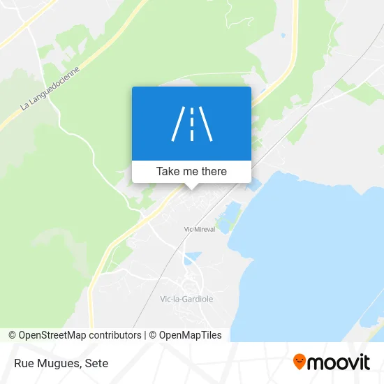 Mapa Rue Mugues