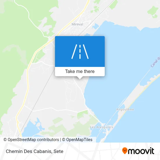 Chemin Des Cabanis map