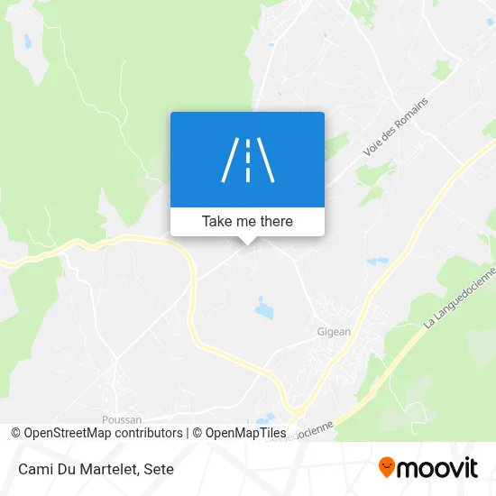 Cami Du Martelet map