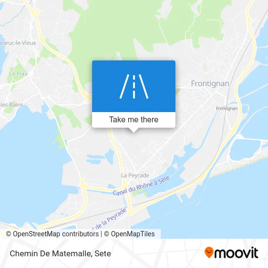 Chemin De Matemalle map