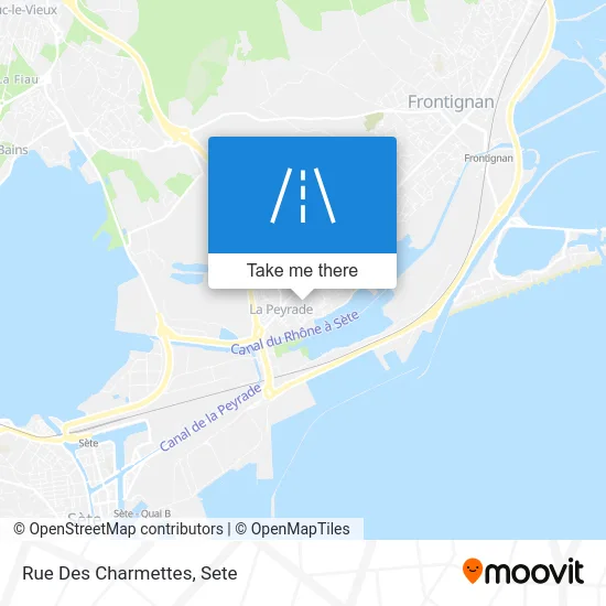 Mapa Rue Des Charmettes