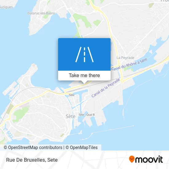 Rue De Bruxelles map