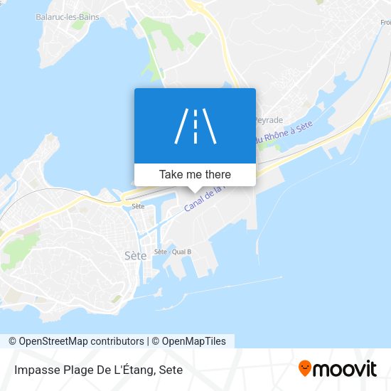 Impasse Plage De L'Étang map