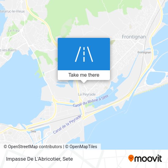 Impasse De L'Abricotier map