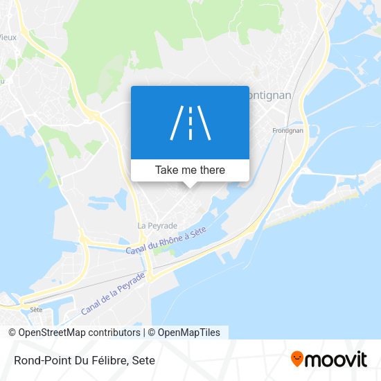 Rond-Point Du Félibre map