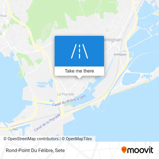 Mapa Rond-Point Du Félibre