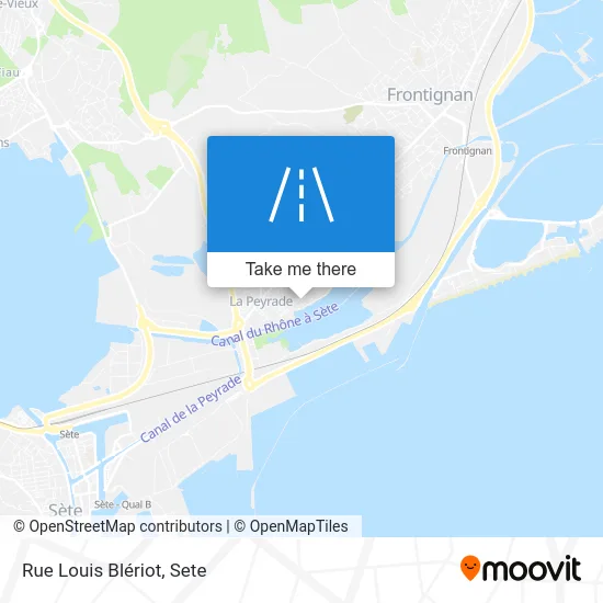 Rue Louis Blériot map