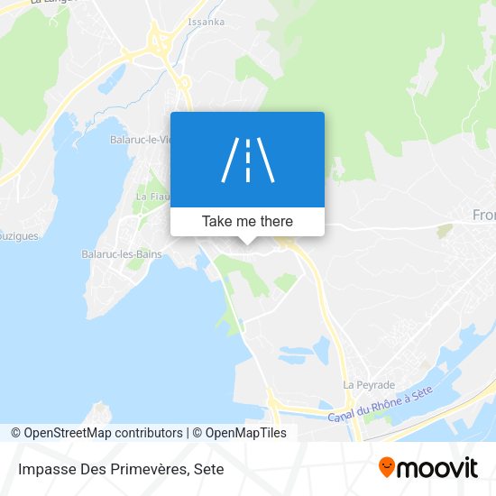 Impasse Des Primevères map