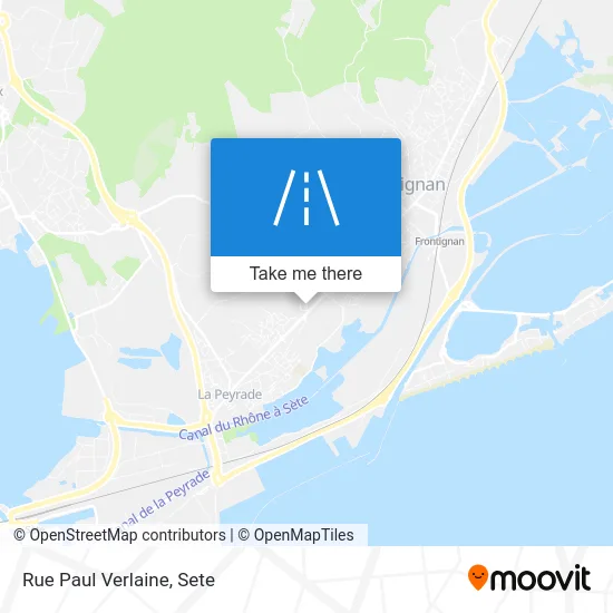 Rue Paul Verlaine map