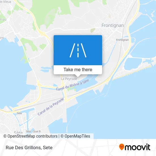 Mapa Rue Des Grillons