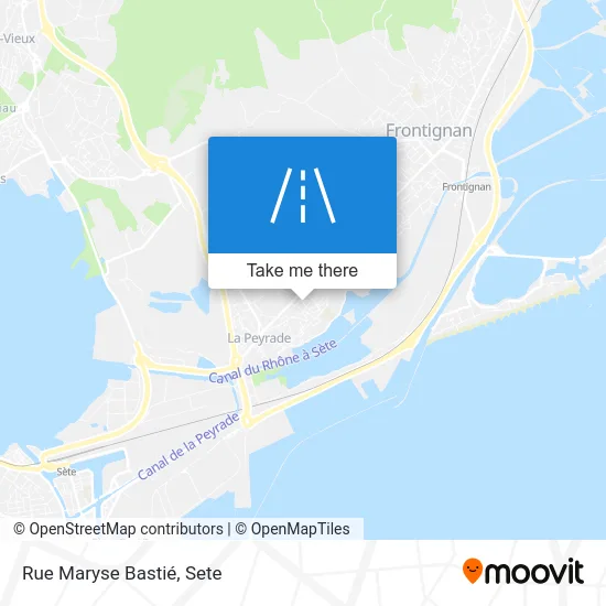 Rue Maryse Bastié map