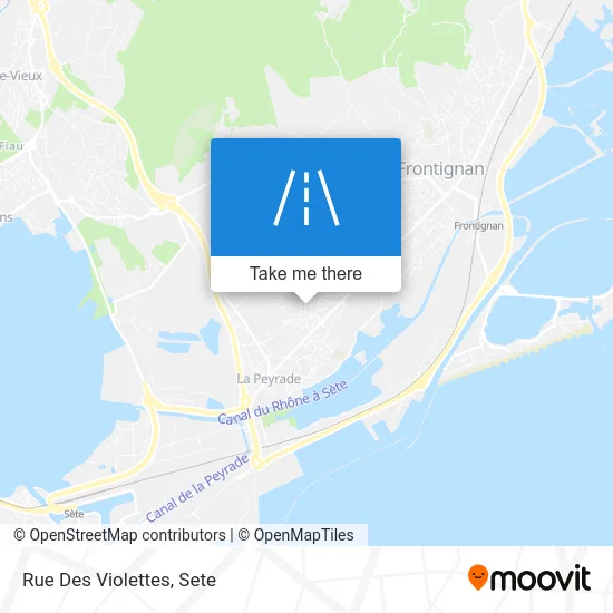 Mapa Rue Des Violettes