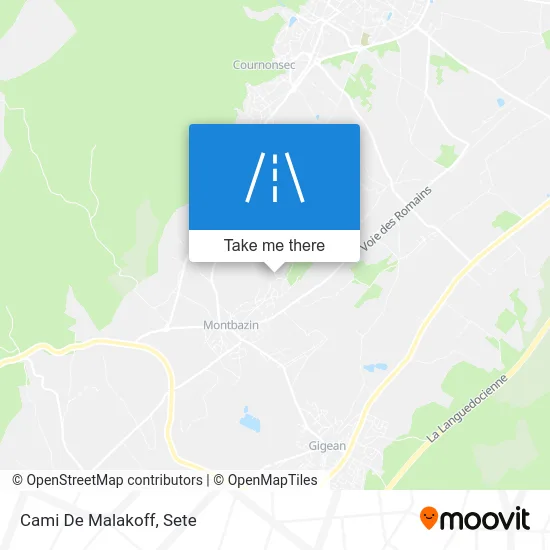 Cami De Malakoff map