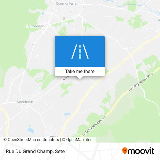 Mapa Rue Du Grand Champ