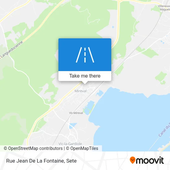 Rue Jean De La Fontaine map