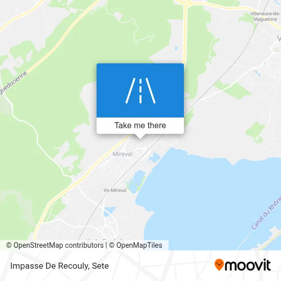 Impasse De Recouly map