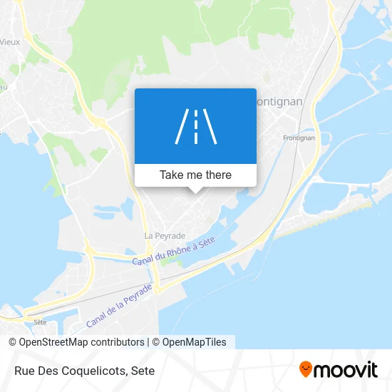 Mapa Rue Des Coquelicots