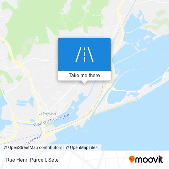 Mapa Rue Henri Purcell