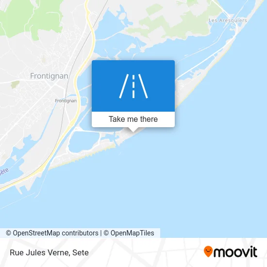 Mapa Rue Jules Verne