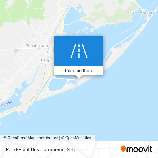 Mapa Rond-Point Des Cormorans