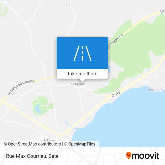 Mapa Rue Max Courrieu