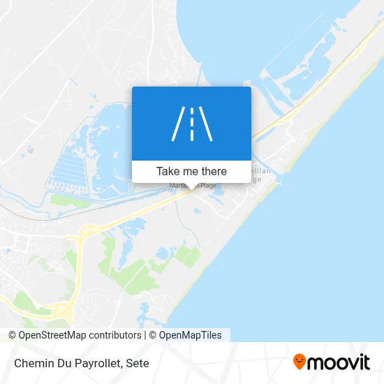 Chemin Du Payrollet map