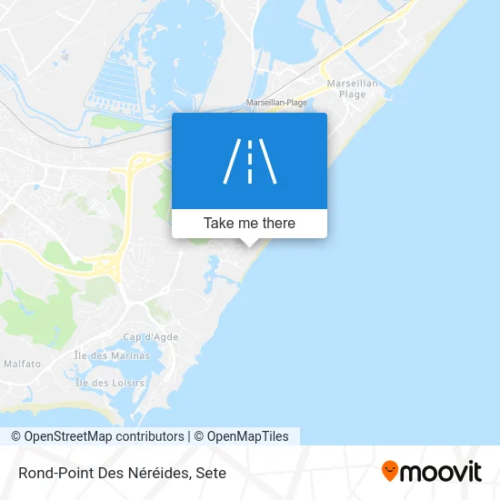 Rond-Point Des Néréides map