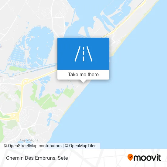 Chemin Des Embruns map