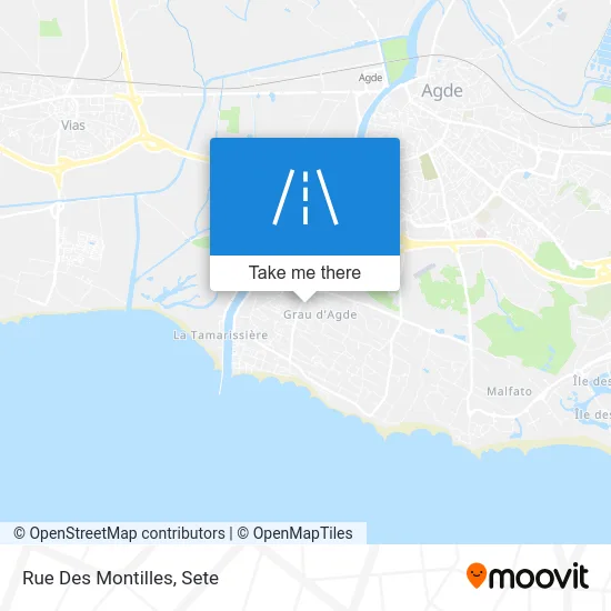 Rue Des Montilles map