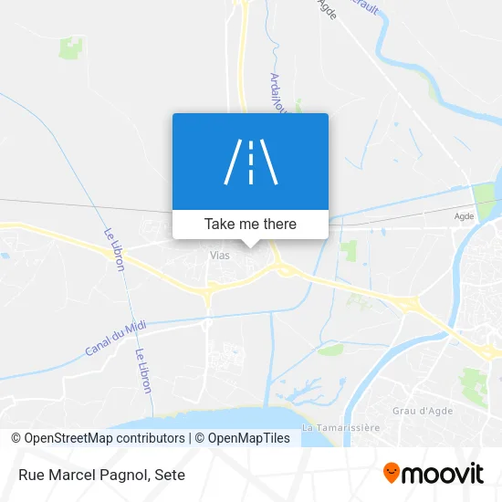 Rue Marcel Pagnol map