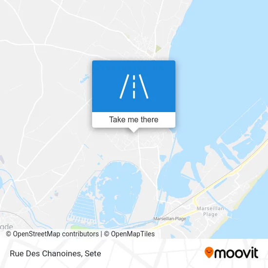 Mapa Rue Des Chanoines