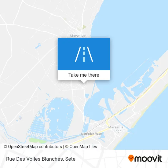 Rue Des Voiles Blanches map