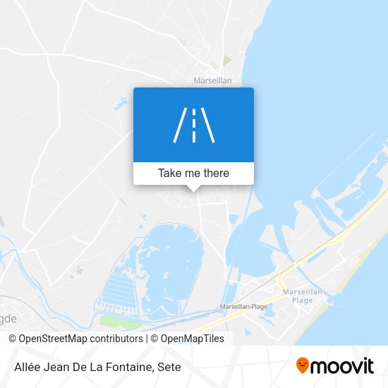 Allée Jean De La Fontaine map