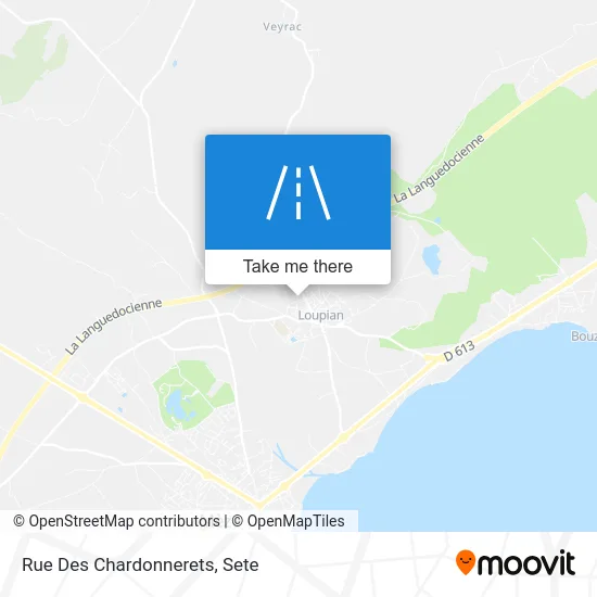 Mapa Rue Des Chardonnerets