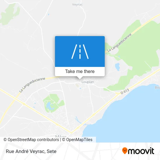 Rue André Veyrac map